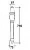 Керамические ножки для раковины Kerasan Retro 108301 (2 шт.)