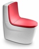 Крышка-сиденье Roca Khroma 801652F3T с микролифтом красная
