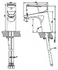 Смеситель Bravat Line F15299C-1 для раковины
