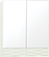Зеркальный шкаф Style Line Ассоль 60, Люкс техно платина