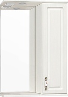 Зеркальный шкаф Style Line Олеандр-2 55/С Люкс, рельеф пастель