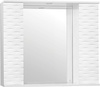 Зеркальный шкаф Style Line Папирус 90/С, белый