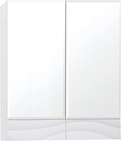 Зеркальный шкаф Style Line Вероника 70, Люкс белый
