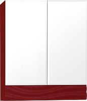 Зеркальный шкаф Style Line Вероника 60, Люкс бордо