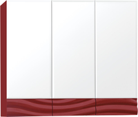Зеркальный шкаф Style Line Вероника 80, Люкс бордо