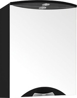 Зеркальный шкаф Style Line Жасмин-2 55/С, Люкс черный